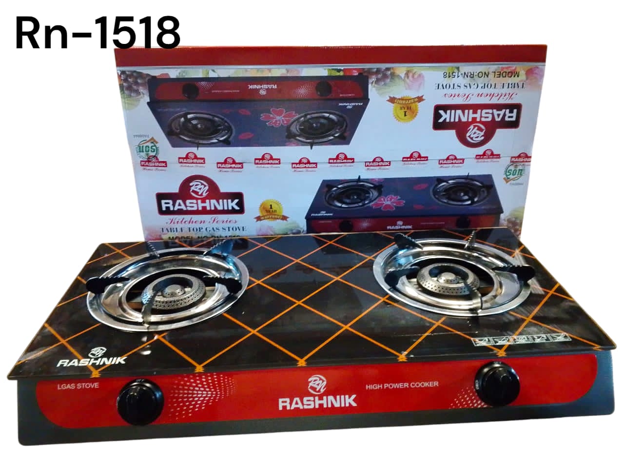 2 Face Gas Burner