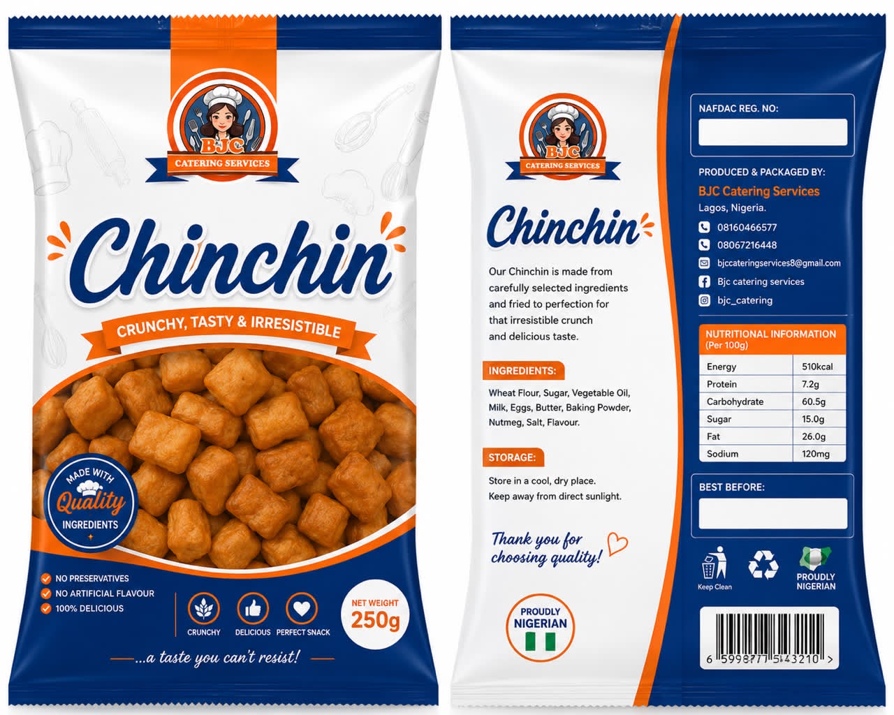 BJC Premium Chinchin – 250g
