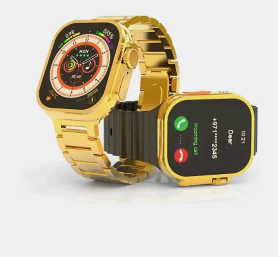C9 Ultra Max Smart Watch – Golden Edition