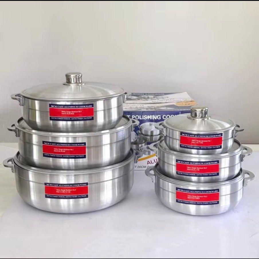 Cast Aluminium Polish pot