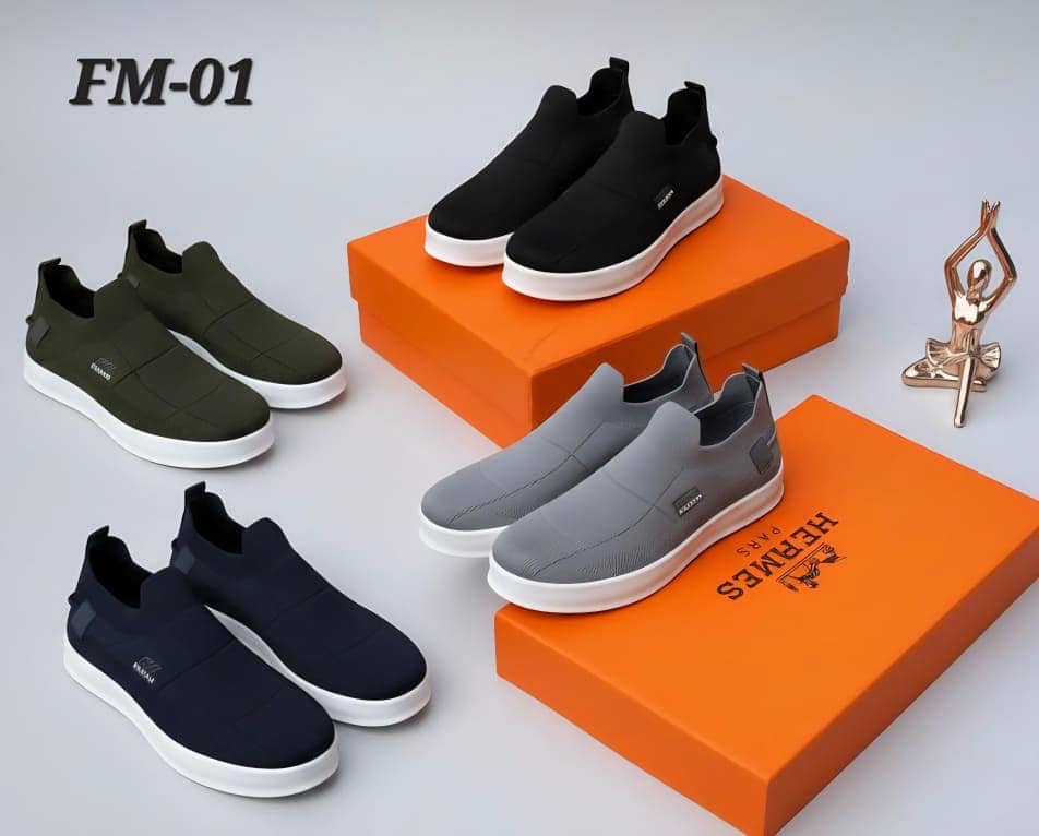 Clean + Classy FM-01 Premium Slip-On Sneakers