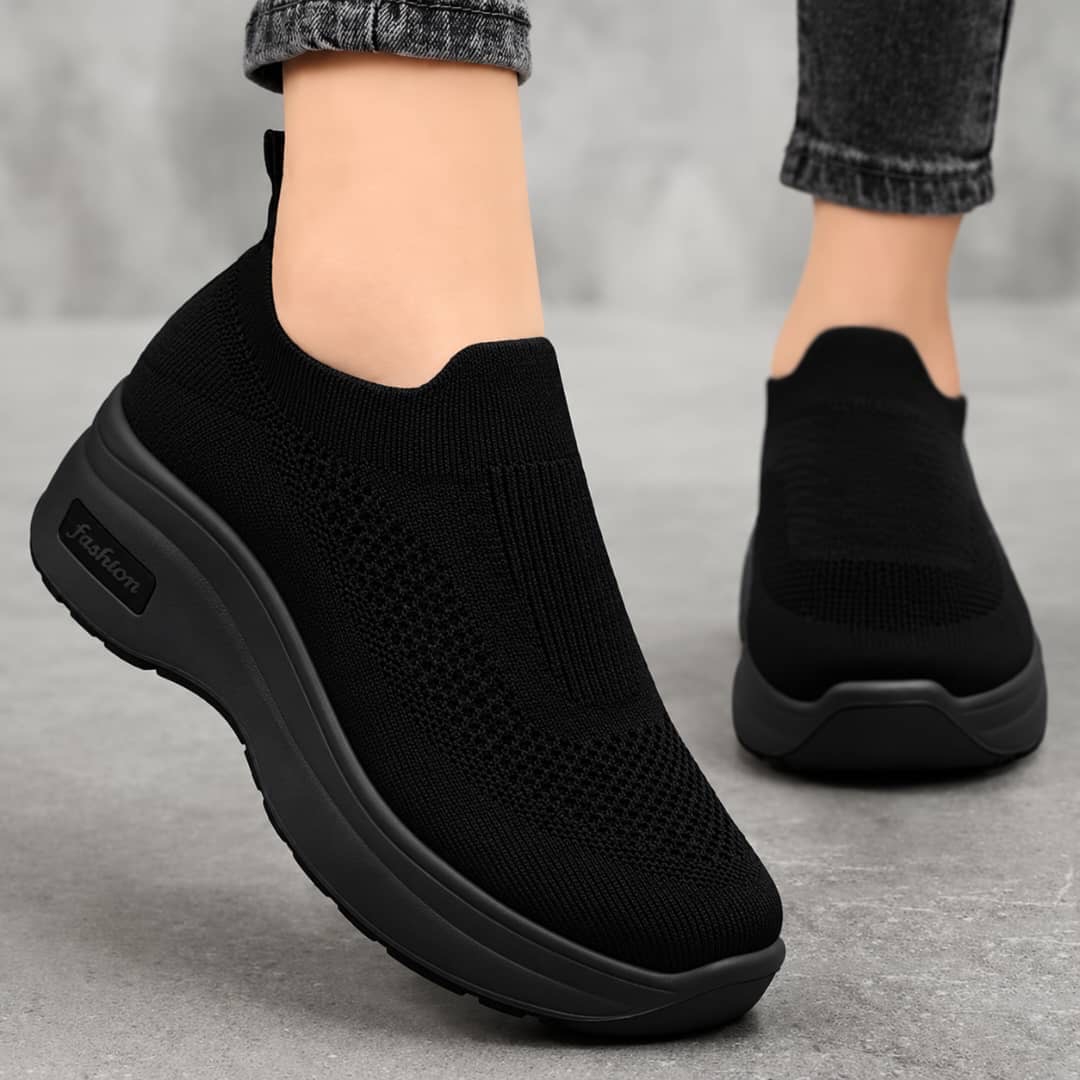 Comfort Knit Slip-Ons