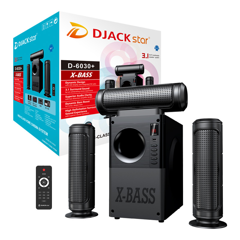 D-6030+ X-BASS 3.1 Home Cinema System