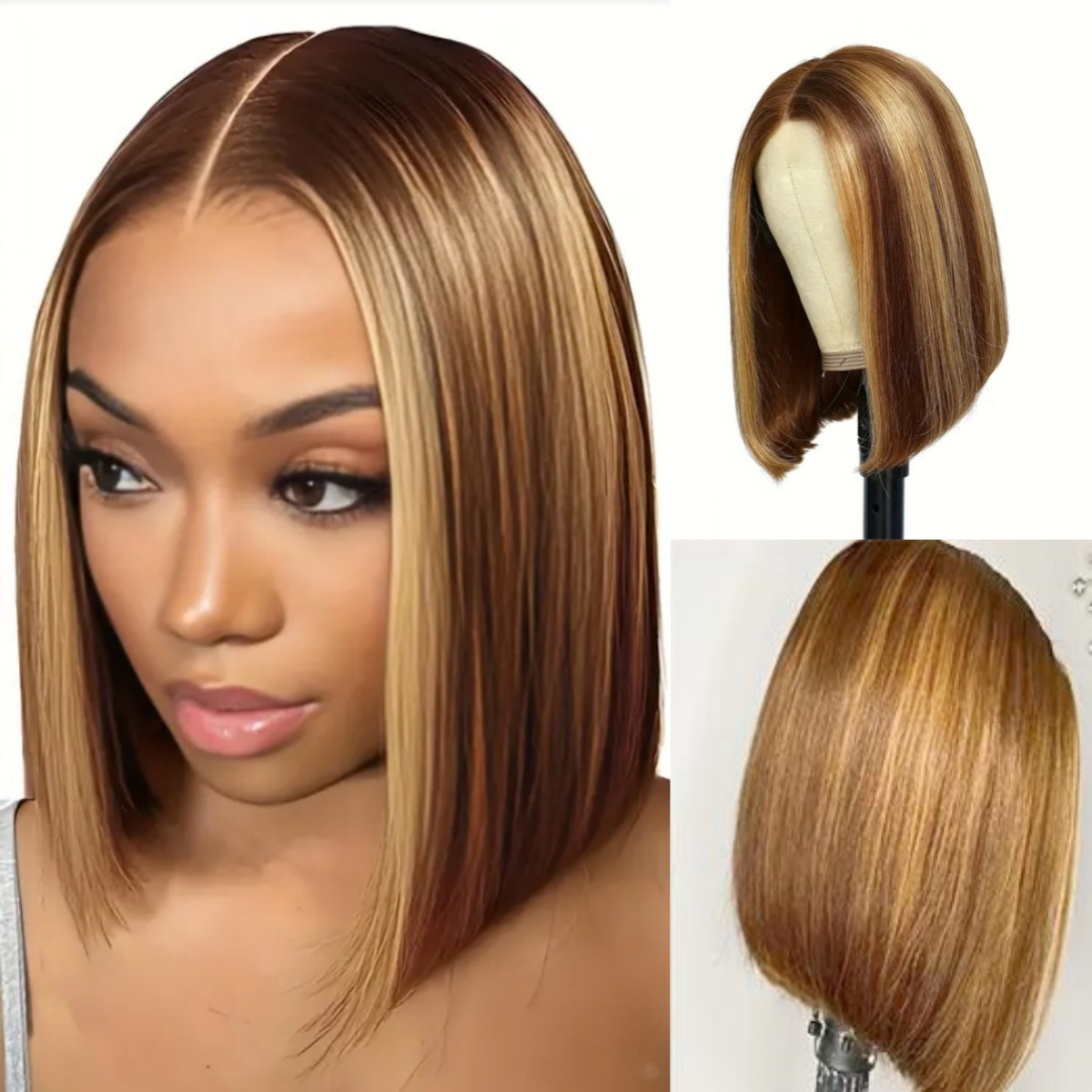 High-Temperature Synthetic Fiber Full Wig