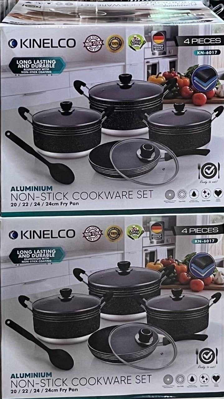 KINELCO 4-Piece Non-Stick Cookware Set (KN-6017)