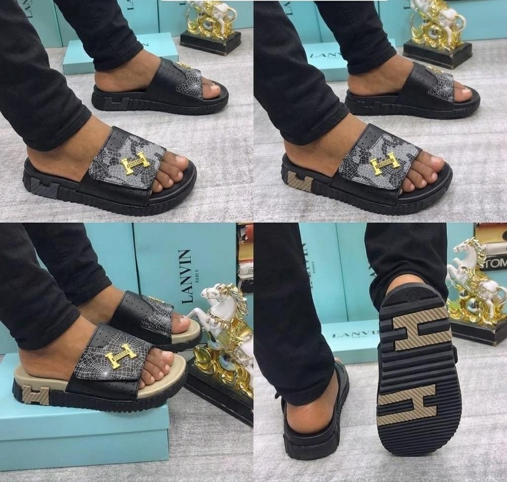 Luxury Men’s Designer Slide Sandals
