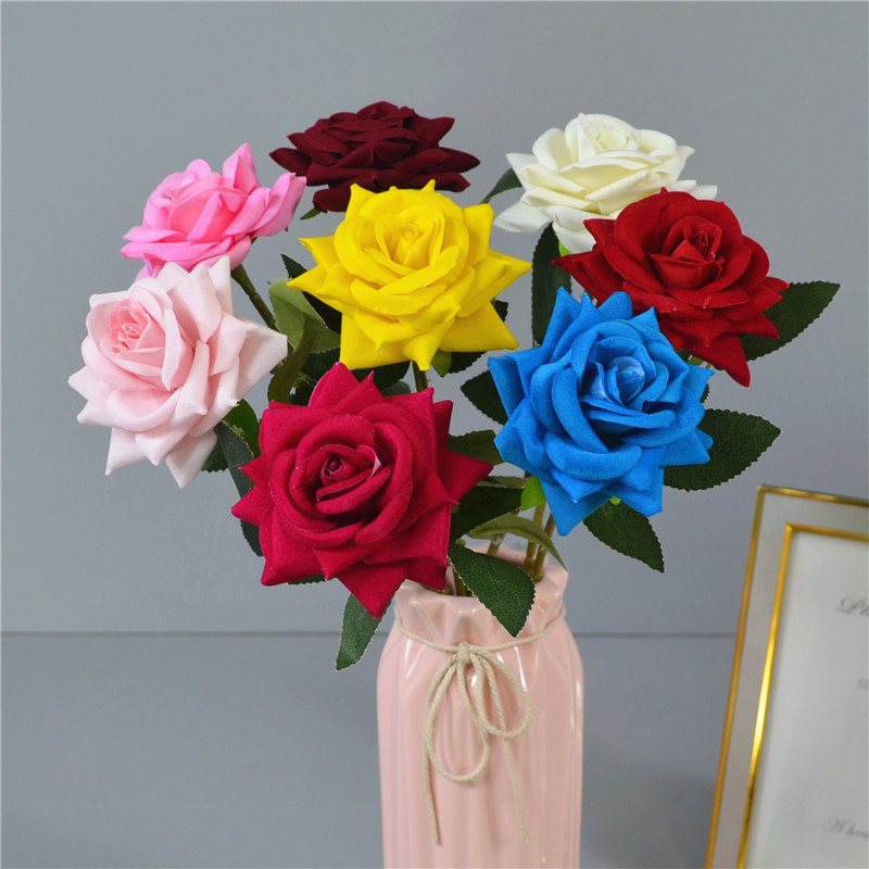 Luxury Velvet Silk Roses