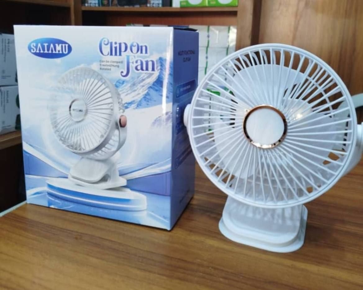 SAIAMU Portable Clip-On Fan