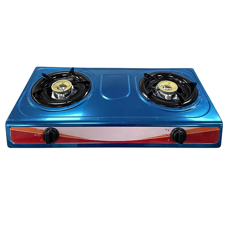 SUPERSONY STAINLESS Double Burner Gas Stove