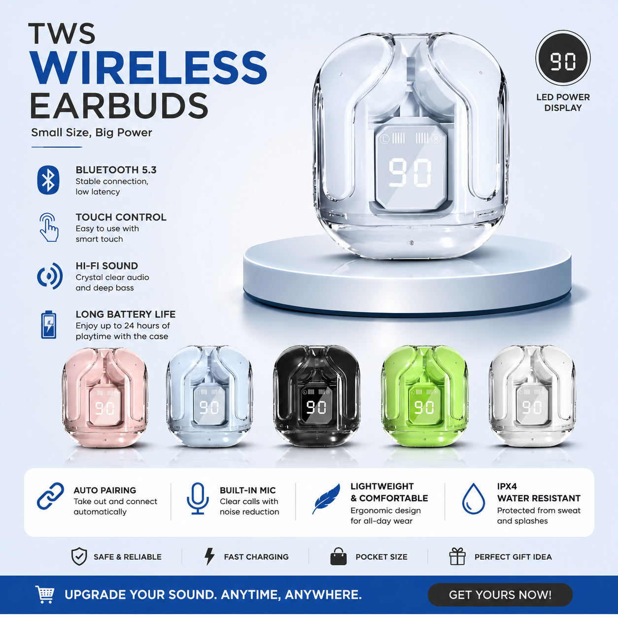 TWS Wireless Earbuds