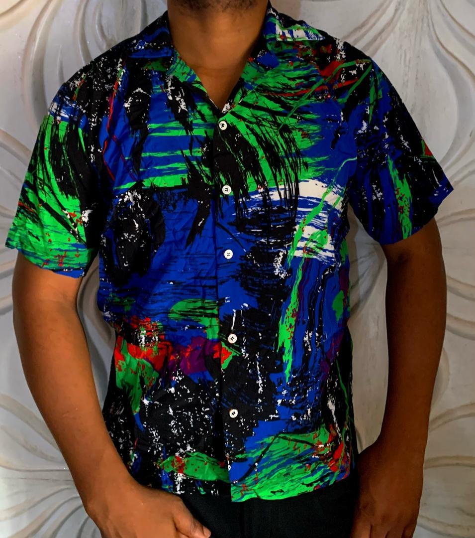 Vintage shirt, shorts hand
