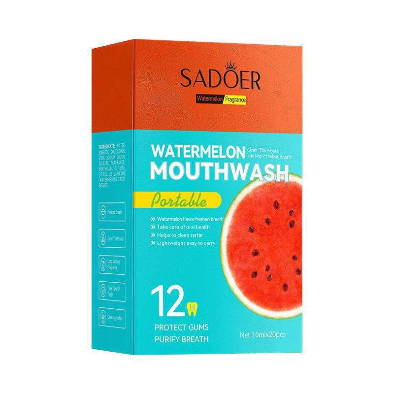 Watermelon mouth wash