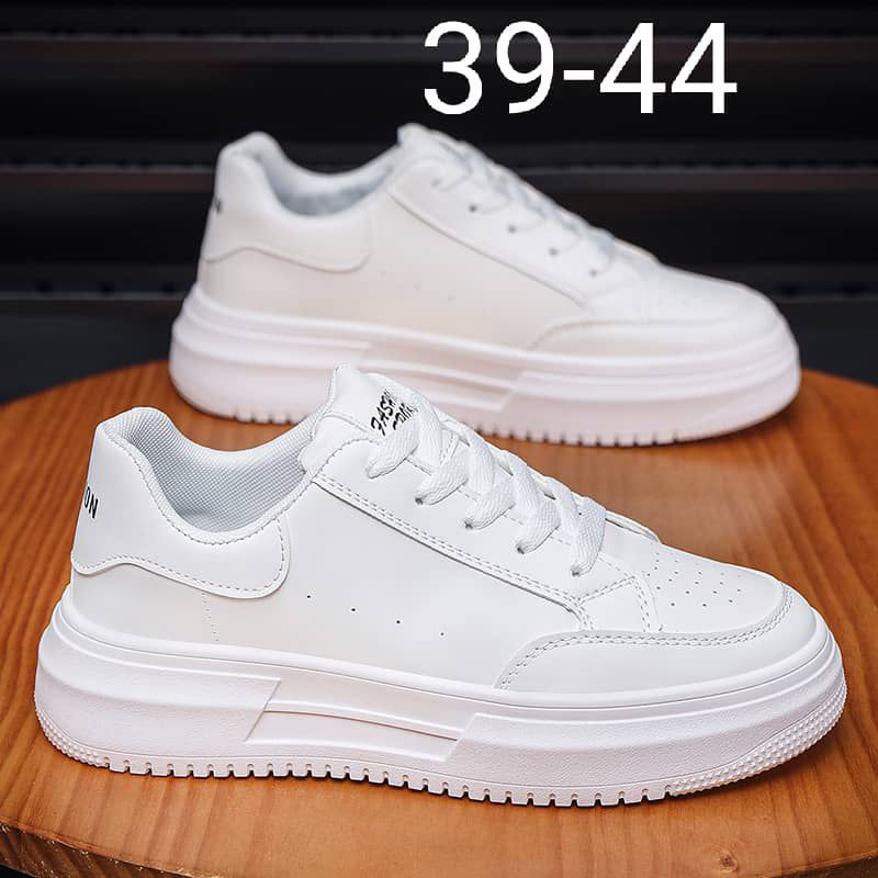 White Platform Sneaker