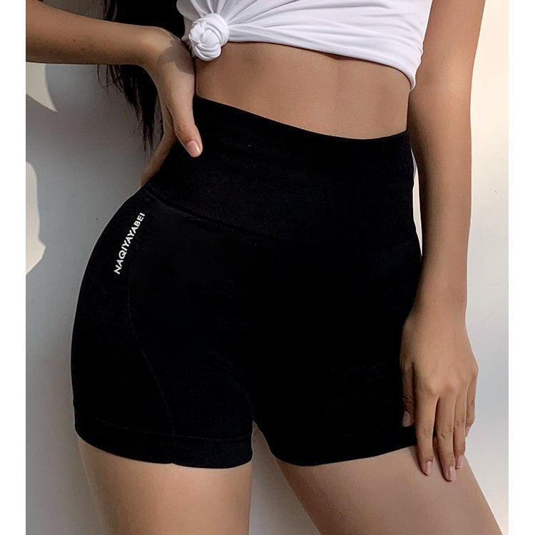 Yoga pants summer high waist belly